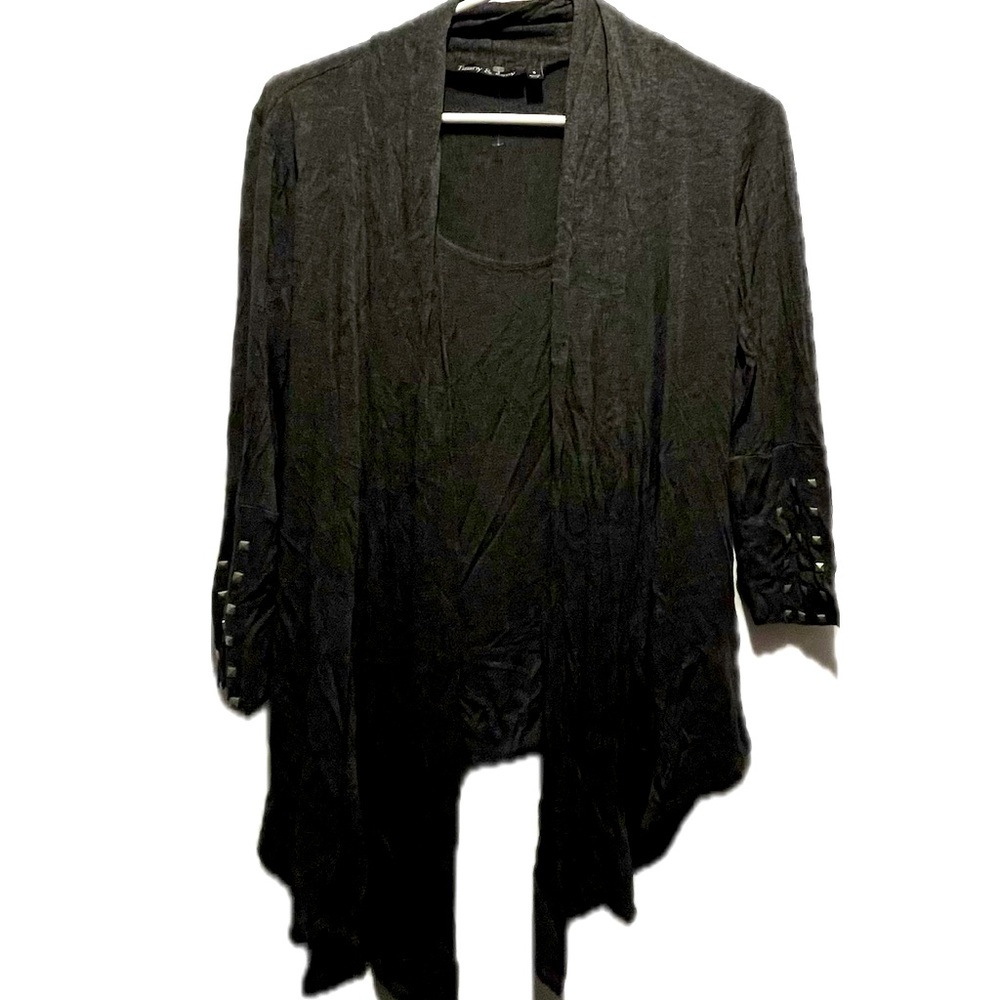Tiffany and Grey Cardigan